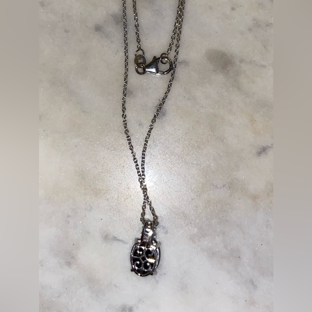 NWT Black Tourmaline & Black Spinel Pendant and 20” in Necklace in 14KYG & .925! - Picture 9 of 10